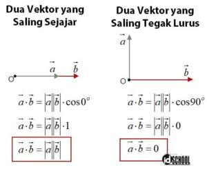 Vektor yang Saling Tegak Lurus dan Sejajar – idschool.net