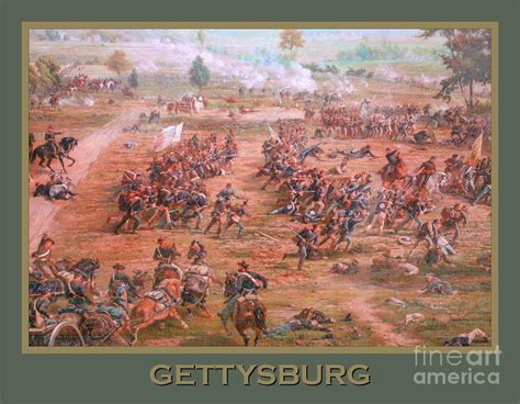 Gettysburg Cyclorama Poster Digital Art by Randy Steele - Pixels