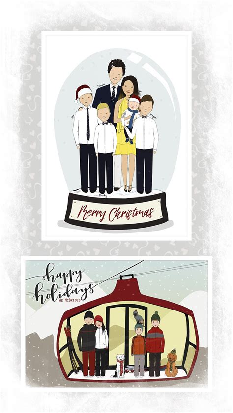 Personalized Christmas Cards-custom Christmas Gift-christmas - Etsy