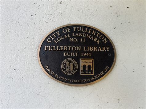 Fullerton Museum Center (Old Public Library) - Fullerton CA - Living ...