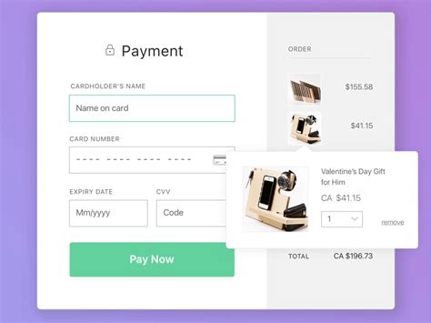 30 Amazing Payment Form Designs for Your Inspiration – Web Design Ledger