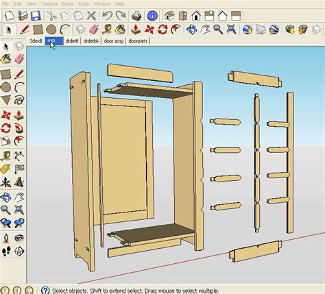 Sketchup Woodworking Plans - Best Way To Digitalize Plans