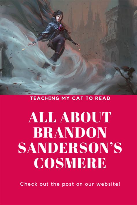 What is Brandon Sanderson’s ‘Cosmere’? | Book discussion, Book blogger, Book genre