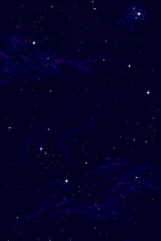 Space Aesthetic Pixel Art Background