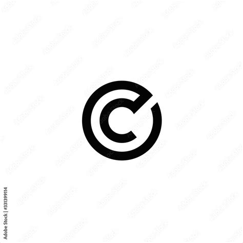 letter c circle logo design vector image , letter c circle icon , circle letter c logo icon ...