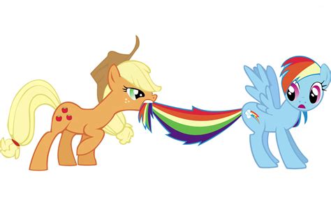 Applejack and Rainbow Dash - My Little Pony wallpaper - Cartoon wallpapers - #4740