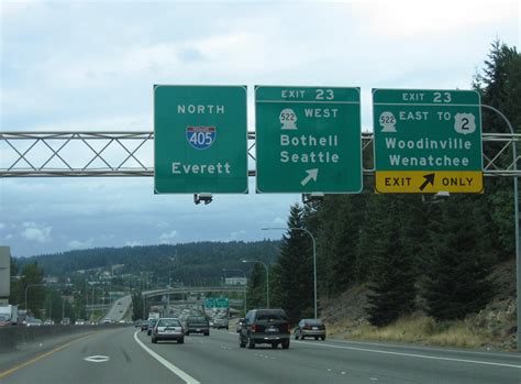 Interstate 405 North - Bellevue to Lynnwood - AARoads - Washington