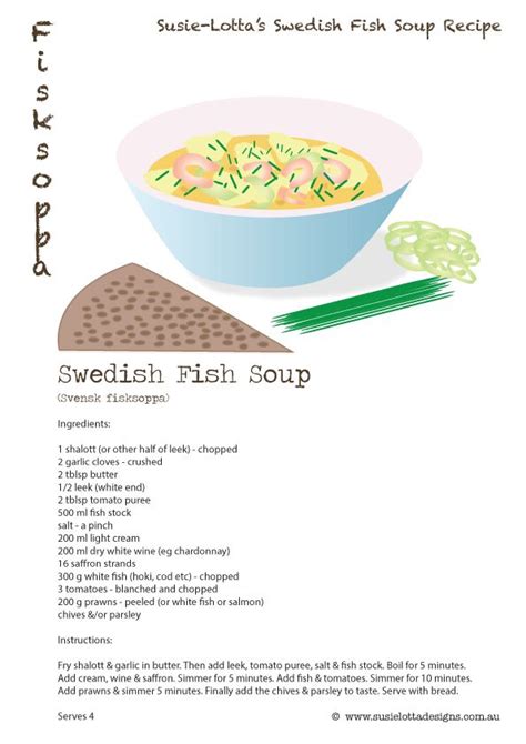 Swedish Fish Soup | Fish soup, Swedish fish, Swedish recipes