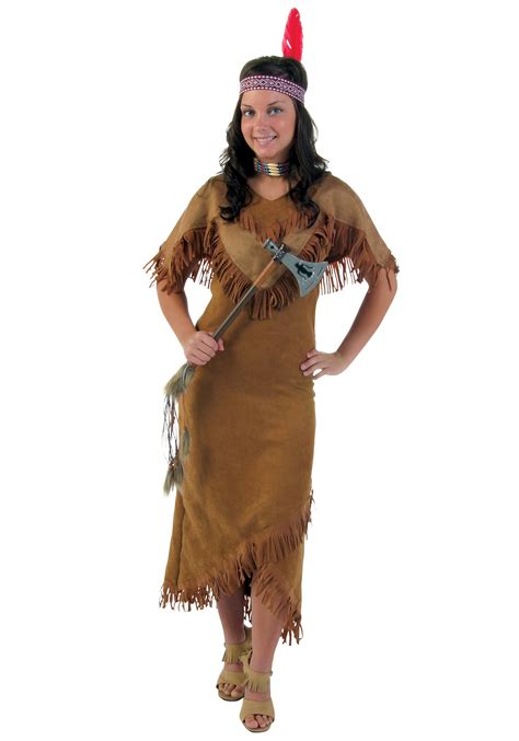 Deluxe Women's Native American Costume