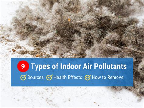 9 Types of Indoor Air Pollutants: Sources, Effects, Removal