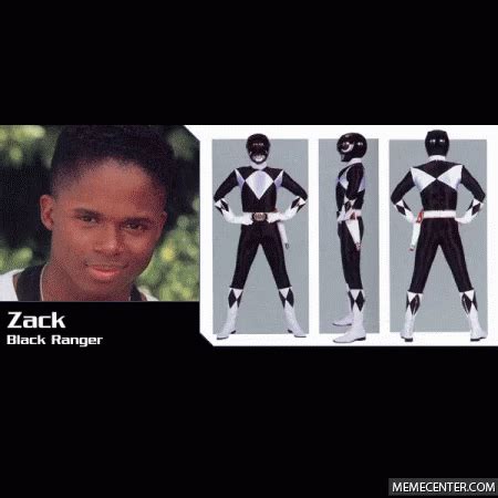Power Rangers Black Ranger GIF - Power Rangers Black Ranger Zack - Discover & Share GIFs