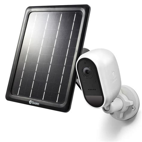 Swann Wire-Free Wi-Fi Full HD Security Camera with Solar Charging Panel - Walmart.com - Walmart.com