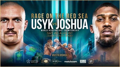 Anthony Joshua vs Oleksandr Usyk 2 Live Stream: How to watch