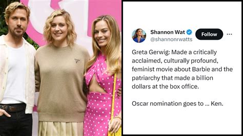 Greta Gerwig, Margot Robbie Didn't Get Oscar Nominations