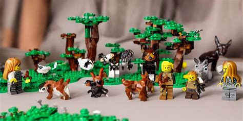 lego mini build of forest creatures that live in the | Stable Diffusion | OpenArt