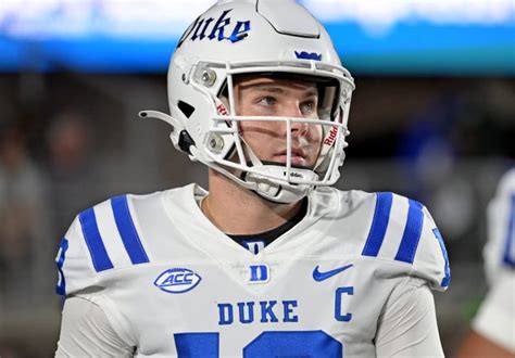 Duke Football Star Riley Leonard Pens Goodbye to Blue Devils - Sports ...