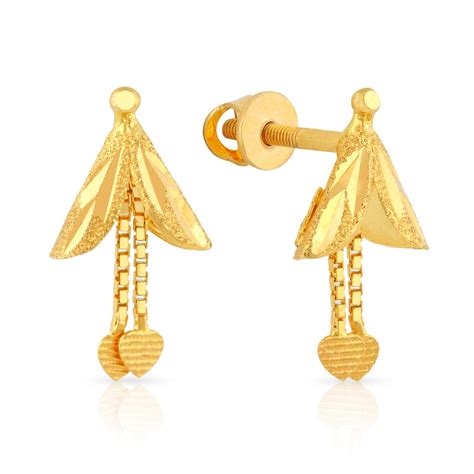 Buy Malabar Gold Earring MHAAAAAABSMM for Women Online | Malabar Gold ...