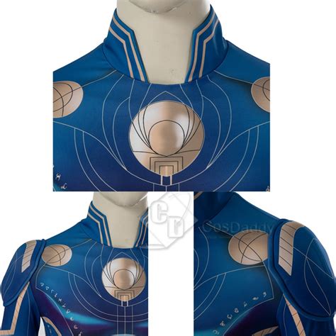 Eternals Cosplay Costume Ikaris Uniform Halloween Superhero Bodysuit