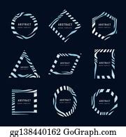 900+ Set Of Blue Abstract Badge Template Vectors Clip Art | Royalty Free - GoGraph