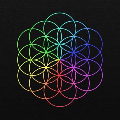 Flower of life - Coldplay logo Coldplay T Shirt, Coldplay Band, Coldplay Concert, Royal Enfield ...