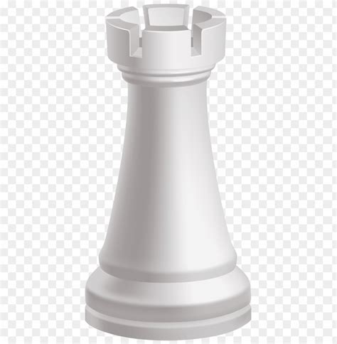 Rook White Chess Piece Clipart Png Photo - 31445 | TOPpng