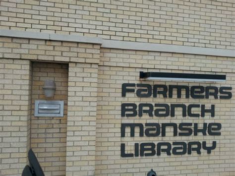 Farmers Branch Manske Library, 13613 Webb Chapel Rd, Farmers Branch, TX ...