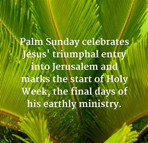 Palm Sunday Scripture Poem | Oppidan Library