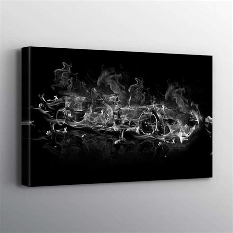 F1 formula 1 Abstract Print Wall Art Canvas – Let the colors inspire you!