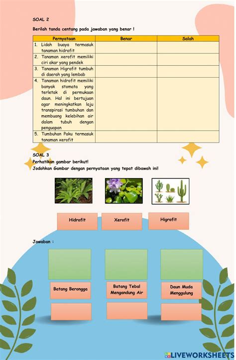 Lkpd adaptasi tumbuhan 2191732 | dewiprastiwi93 | Live