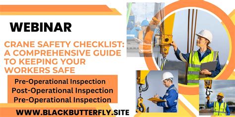 Crane Safety Checklist: A Comprehensive Guide to Keeping Your Workers Safe