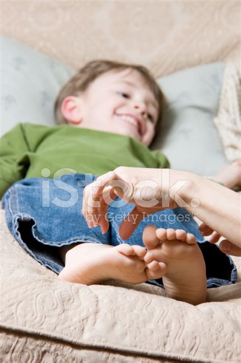 Child Getting Feet Tickled Stock Photos - FreeImages.com