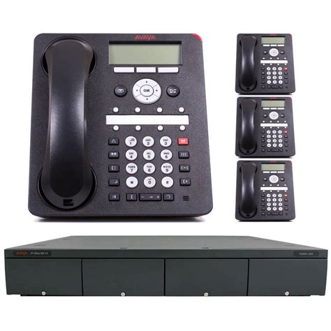 Business Phone System by AVAYA: Basic DIGITAL Edition (4 Phone Bundle)