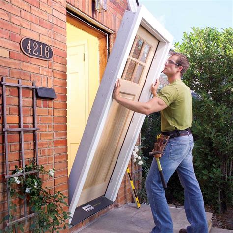 How to Replace an Exterior Door | The Family Handyman