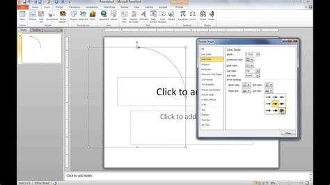 How To Draw A Curved Arrow In Powerpoint - Free Word Template