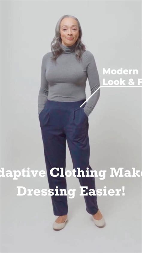 Adaptive Clothing Makes Dressing Easier