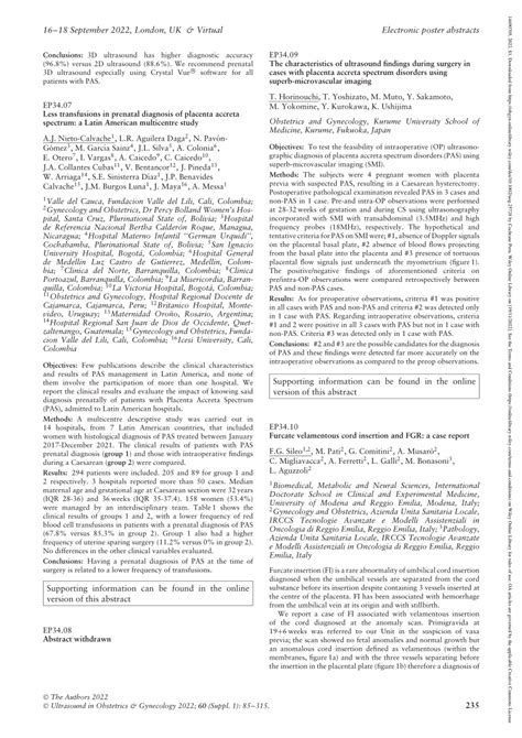 (PDF) The characteristics of ultrasound findings during surgery in cases with placenta accreta ...