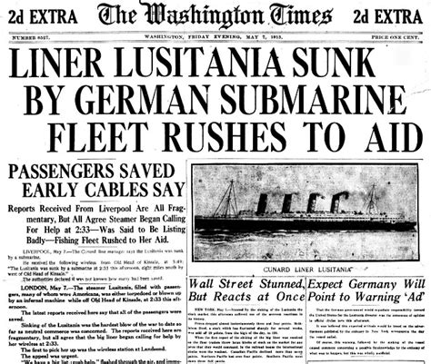 Sinking of the Lusitania, 1915 | OneTubeRadio.com