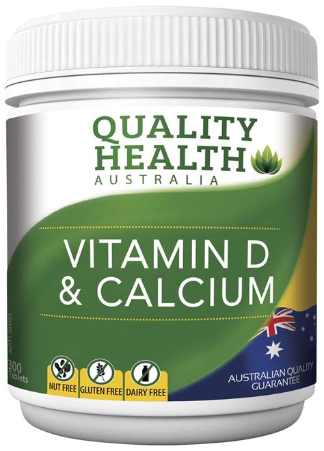 Quality Health Vitamin D & Calcium 300s - Davey Street Discount Pharmacy