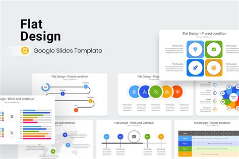 Flat Design Google Slide Template | Nulivo Market