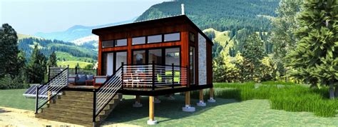 The Tiny Modern Off-Grid Cabin Plan