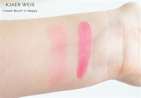 Kjaer Weis Cream Blush in Happy | Organic Beauty Blogger