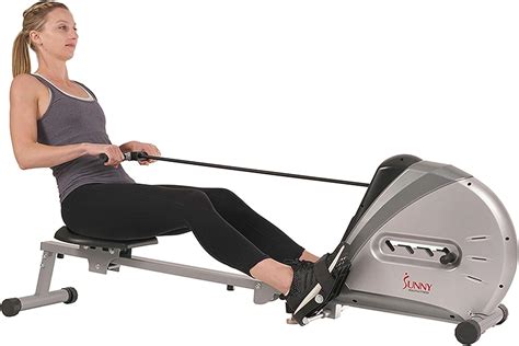 Sunny Health Fitness Rowing Machine Rower Ergometer With, 49% OFF