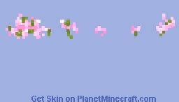 Cherry Blossom Cape Minecraft Skin