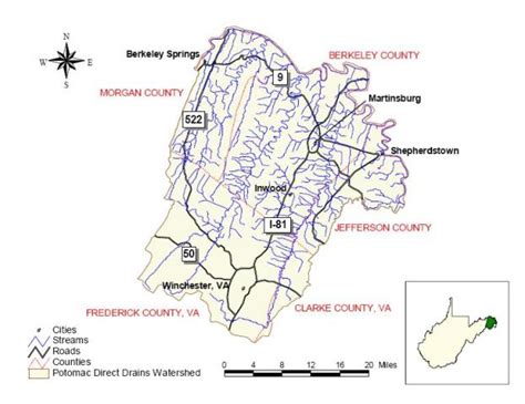 Map Of West Virginia Rivers