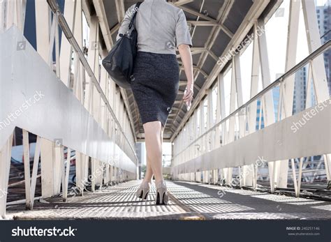 Girl Walking In The City Stock Photo 240251146 : Shutterstock