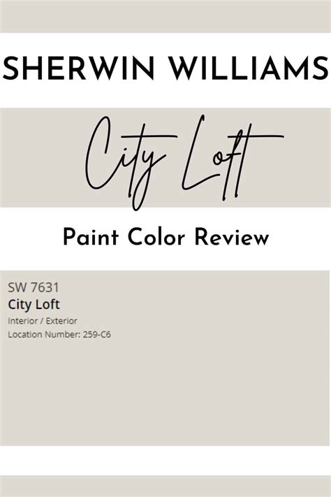 Sherwin Williams City Loft SW7631 Review - West Magnolia Charm