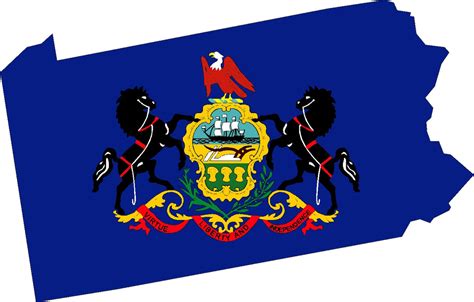 pennsylvania state flag decal – House Of Grafix