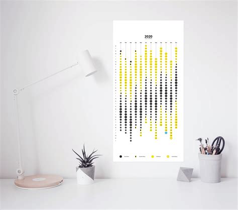 Lunar Calendar 2020 on Behance