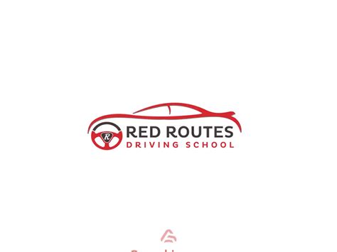 Red Routes Driving School Logo Animation. by Muhammad Numan Ahmed on Dribbble