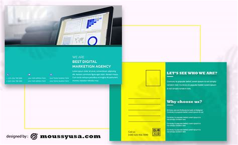 3+ Marketing Postcard template sample | Mous Syusa